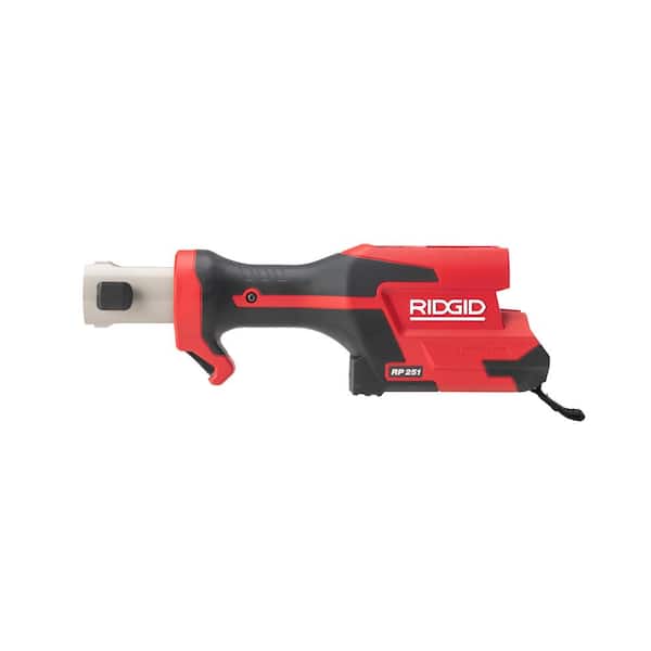 RIDGID RP 251 Stainless Steel Press Tool Kit Includes 6-RLS Jaws
