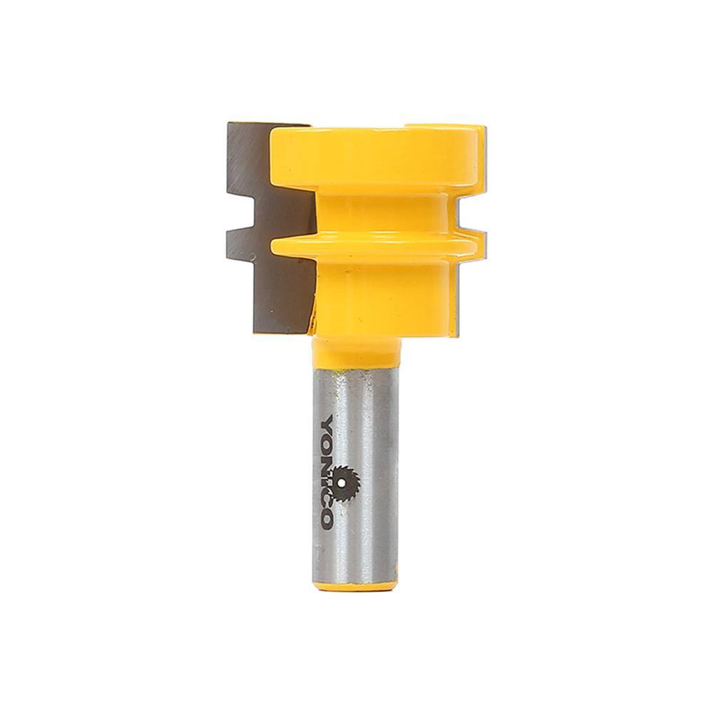 1/2" 1/4" Cutter Woodworking Tool Reversible Shank Finger Glue Joint Router Bit/ 