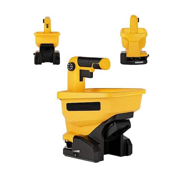 Justincity 2.93 lb. Plastic Handheld Power Spreader for Grass Seed