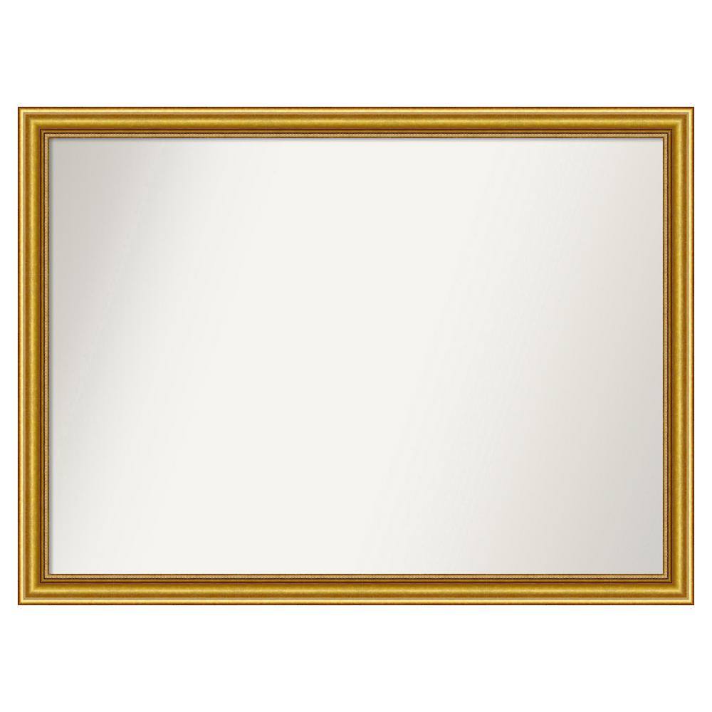 Townhouse Gold 45.75 in. x 33.75 in. Custom Non-Beveled Wood Framed Batthroom Vanity Wall Mirror price history on PriceWatchPro