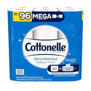 Ultra CleanCare Megarl Toilet Paper (340 Sheets Per Roll 24 Rolls per-Pack)