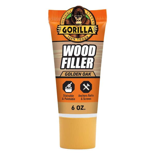 6 oz. Wood Filler Tube Golden Oak (6-Pack)