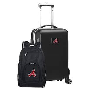 Atlanta Braves Deluxe 2-Piece Backpack and Carry-On Set