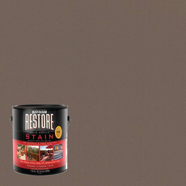 Rust-Oleum Restore 1 gal. Solid Acrylic Water Based Winchester Exterior Stain