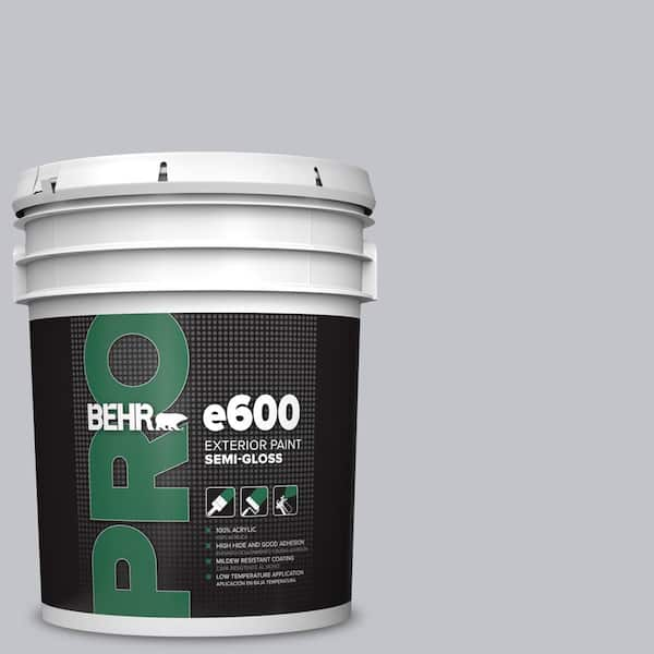 BEHR PRO 5 gal. #N540-2 Glitter color Semi-Gloss Exterior Paint PR67005 -  The Home Depot