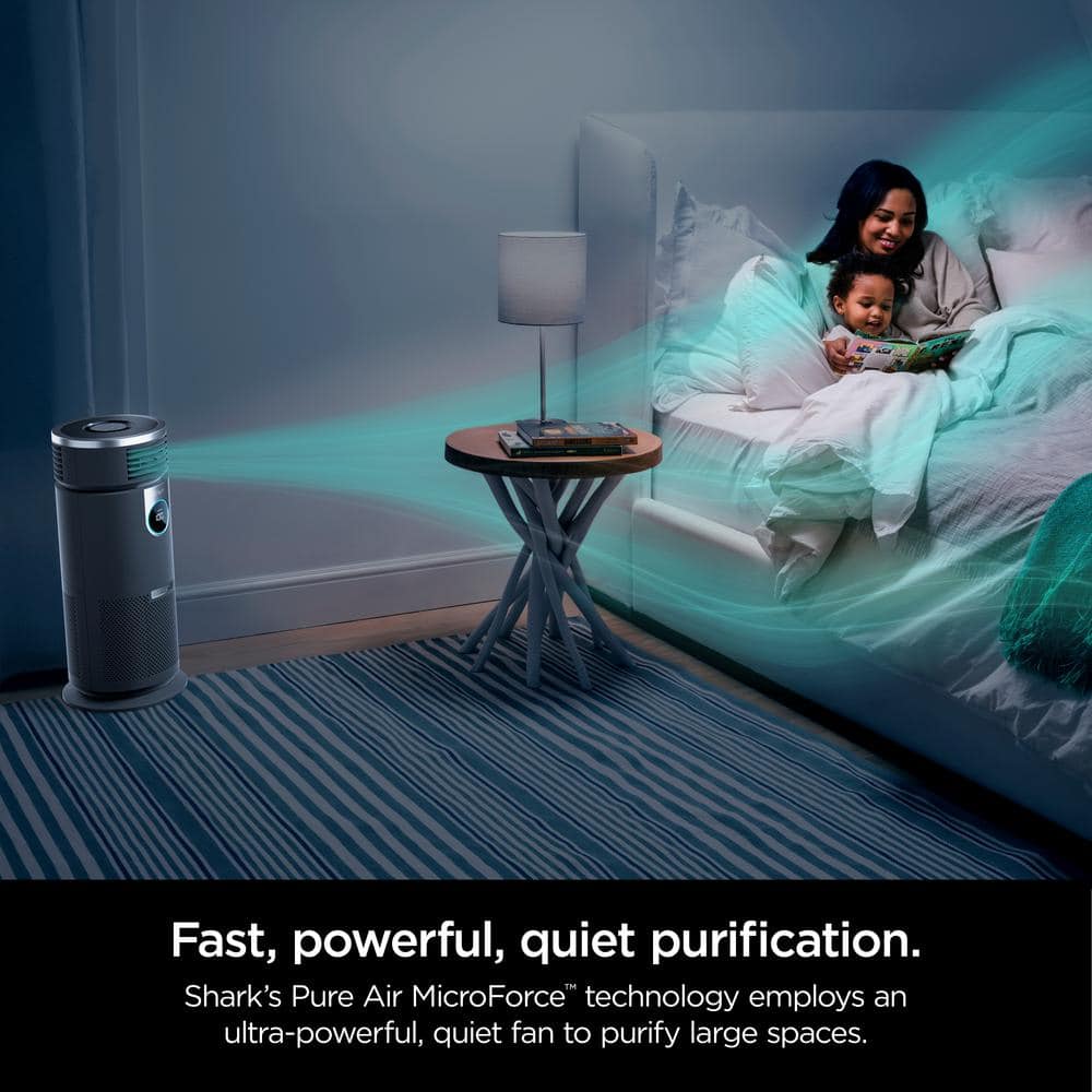 Shark 3-in-1 HEPA Air Purifier with Heating and Cooling, 500 Sq. Ft.
