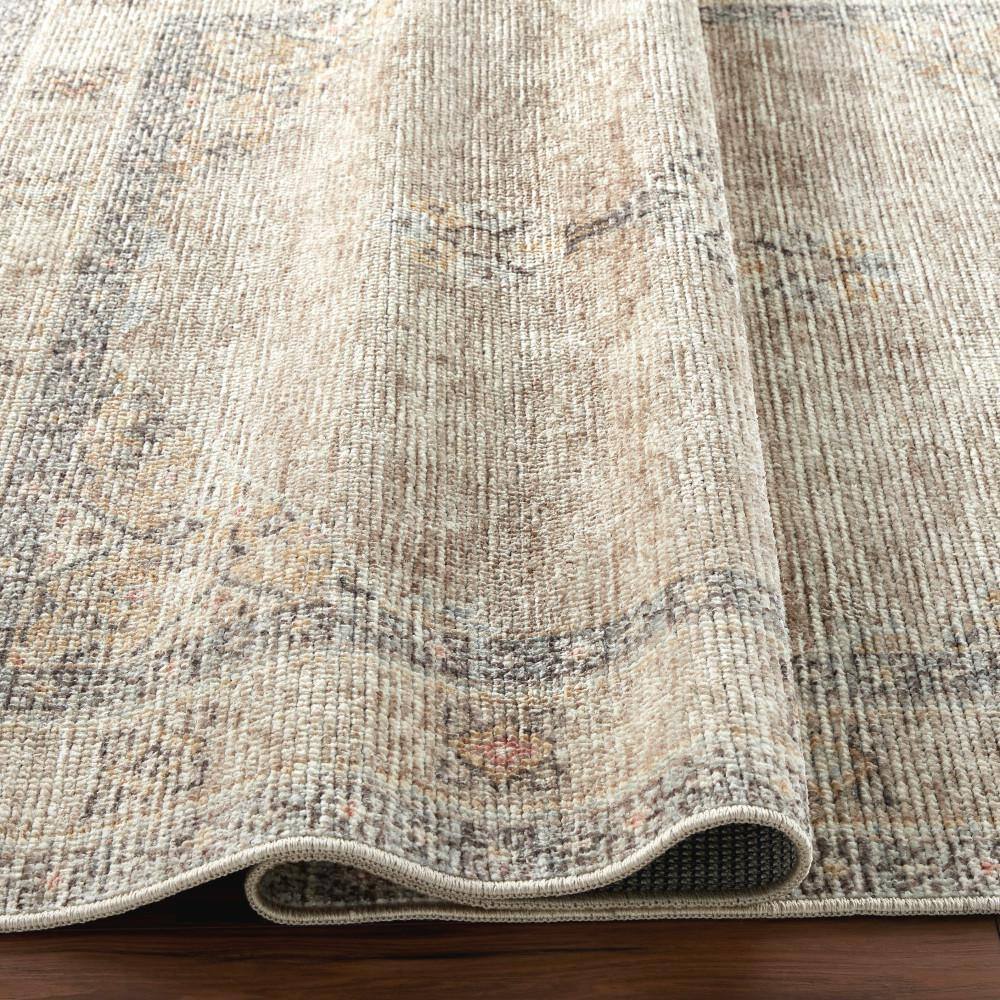 Handmade Black Medallion Synthetic 8' x 10' Area Rug