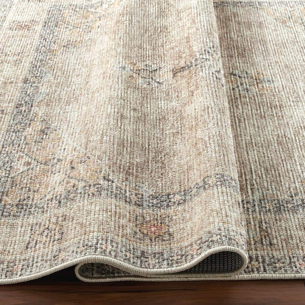 Handmade Black Medallion Synthetic 9' x 12' Rug
