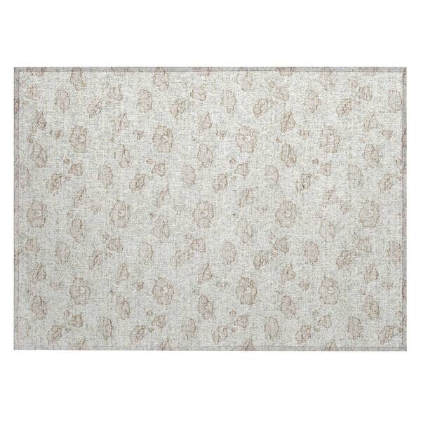 Chantille Machine Washable Indoor/Outdoor Abstract ACN2792 Ivory 2 ft. x 3 ft. Accent Rug
