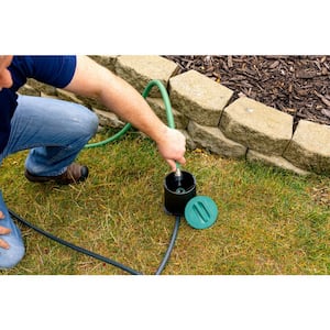 32HE (4) 4 in. Pop-Up Rotor Sprinkler System with Click-n-Go Hose Connect