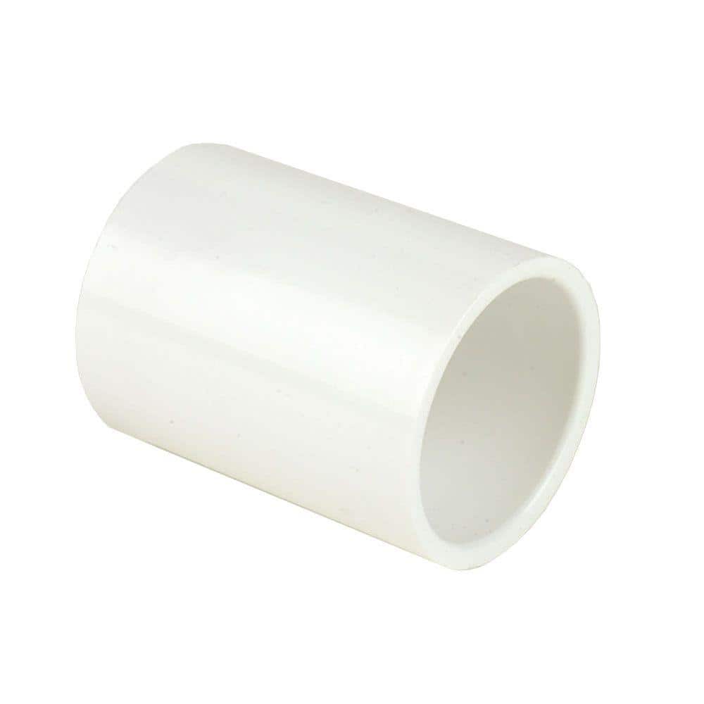 1/2" PVC Schedule 40 Pressure Fitting Slip x Slip Coupling MADE IN THE USA 