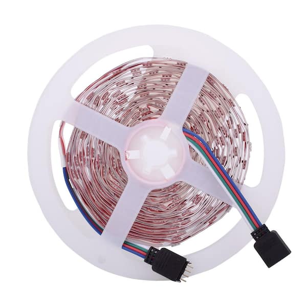 Karl home 32 ft. 300-Lights Colorful Light RGB 44 Keys LED String Light