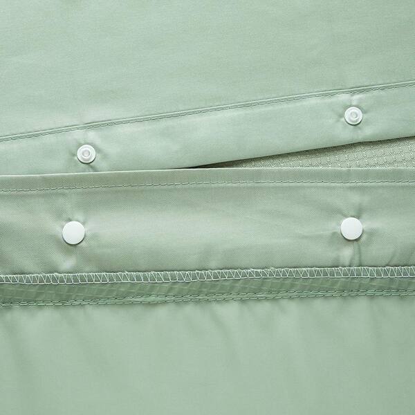 Dainty Home Hotel Complete 72 In Sage, Sage Green Shower Curtain Liner