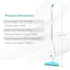 Costway Steam Mop Electric Cleaner Steamer w/LED Headlights for Hardwood  Floor Cleaning ES10121US-GR - The Home Depot