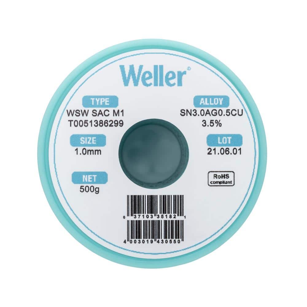 SAC M1 Solder Wire, Dia 1.0 mm, 500 g price history on PriceWatchPro