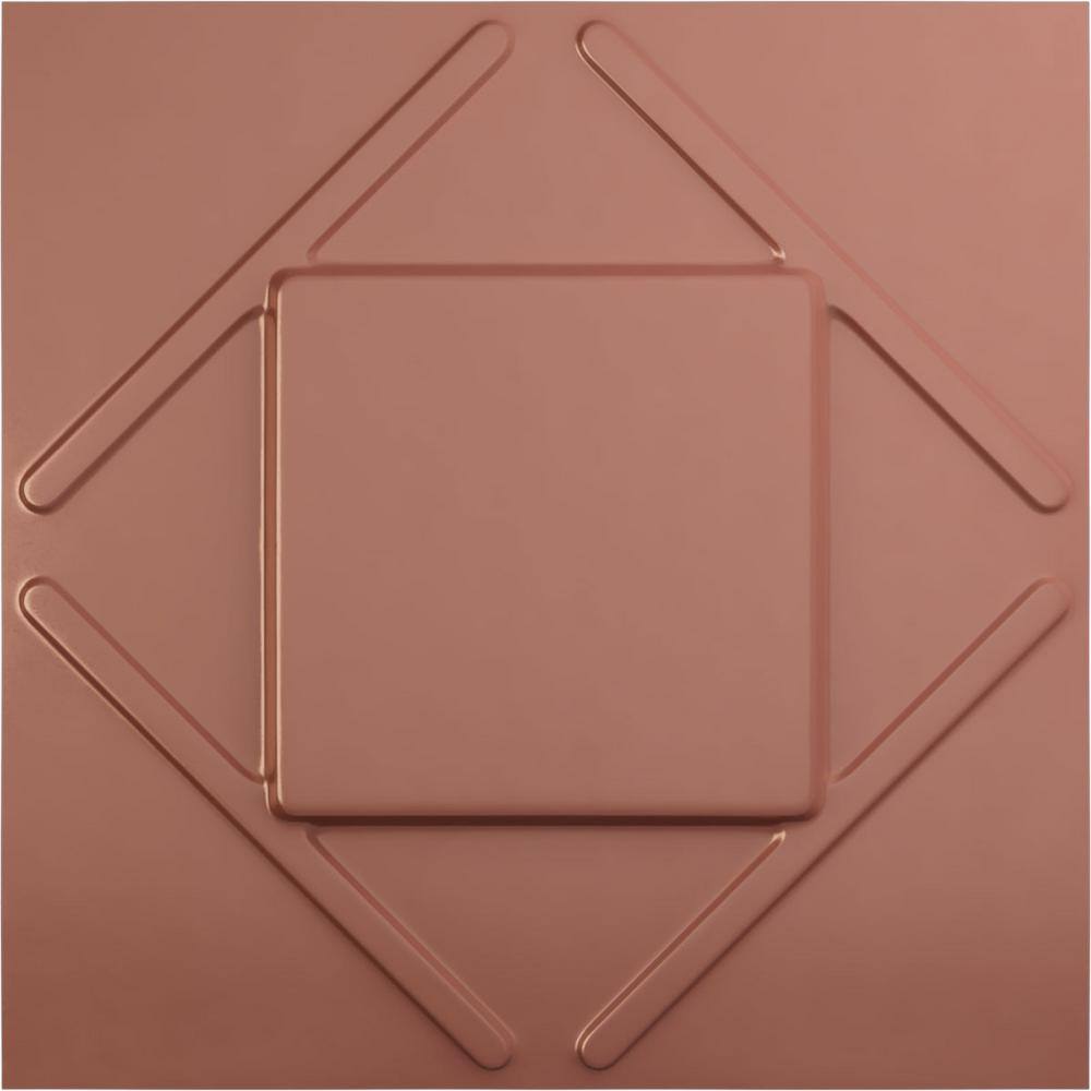 19 5/8 in. x 19 5/8 in. Aubrey EnduraWall Decorative 3D Wall Panel, Champagne Pink (12-Pack for 32.04 Sq. Ft.) price history on PriceWatchPro