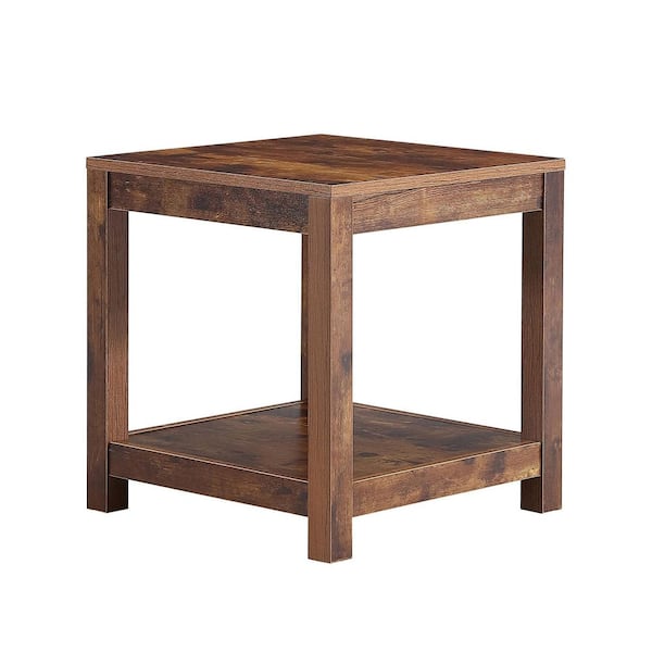 high wooden side table