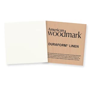 3-3/4-in. W x 3-3/4-in. D Finish Chip Cabinet Color Sample in Duraform Linen