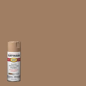 12 oz. Protective Enamel Gloss Khaki Spray Paint (6-Pack)
