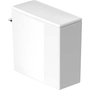Durastyle 1.28 GPF Single Flush Toilet Tank with Siphonic Jet Technology in White