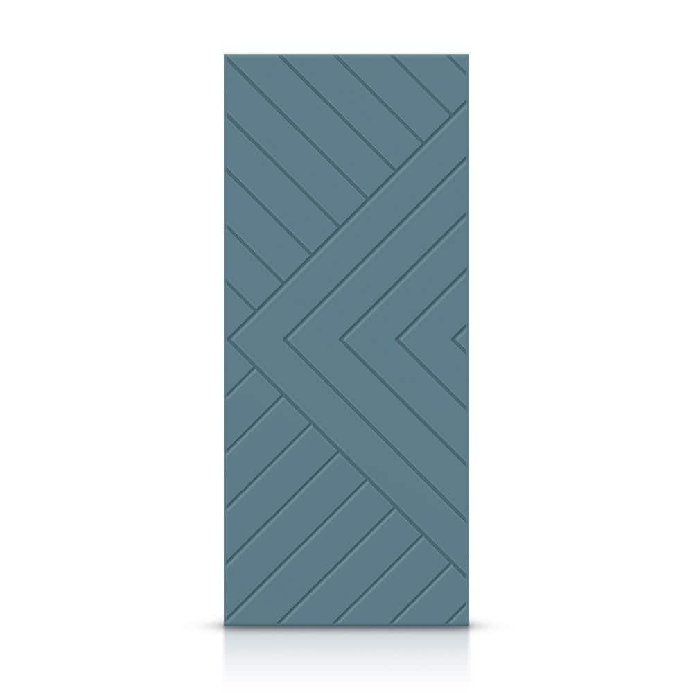 36 in. x 84 in. Hollow Core Dignity Blue Painted Composite MDF Interior Door Slab price history on PriceWatchPro