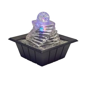 Resin Tabletop Fountain Decorative Sculpture