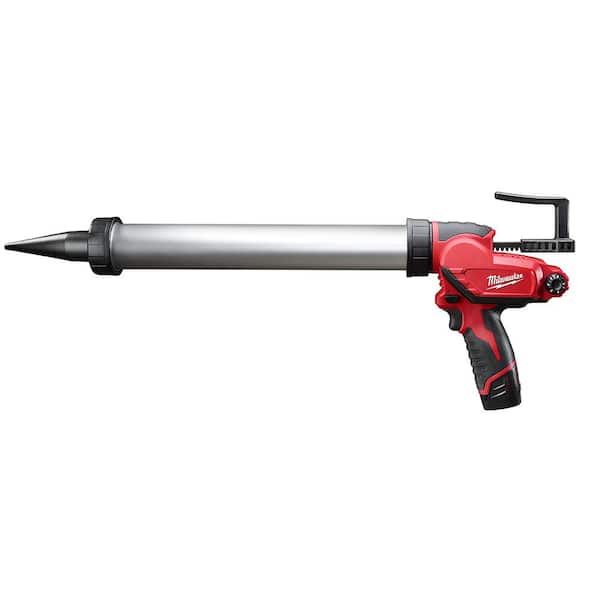 Milwaukee M12 Quart Caulk and Adhesive Gun Kit with Battery and Charger for sale online 