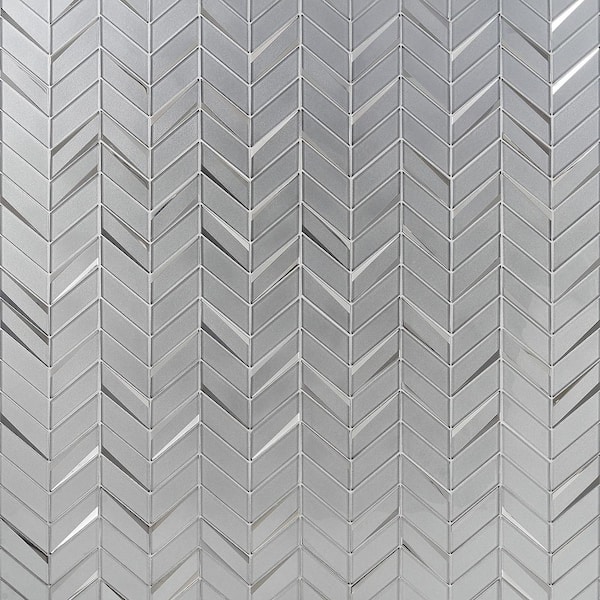 Ivy Hill Tile Mogo Milano 4 in. x 0.24 in. Polished Glass Mosaic Tile Sample