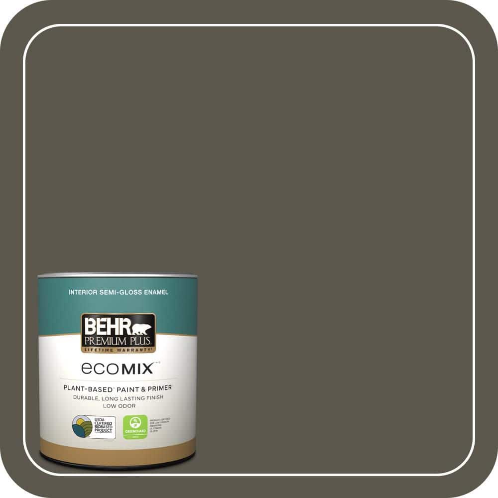 1 qt. #MQ6-24 Windgate Hill Semi-Gloss Enamel EcoMix Plant-Based Interior Paint & Primer price history on PriceWatchPro
