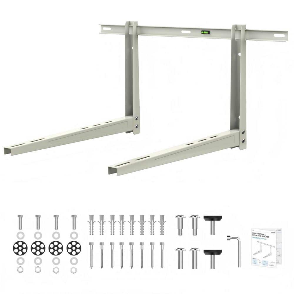 Mini Split Wall Mounting Bracket for 6000-36000 BTU Minisplit, Air Conditioner, Heat Pump (Max 550 LBS), Pre-Drilled price history on PriceWatchPro