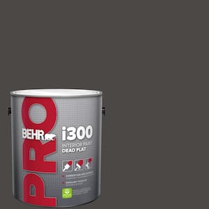 1 gal. #HDC-CL-14A Warm Onyx Dead Flat Interior Paint