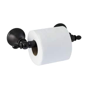 ANTICA Toilet Paper Holder with Stainless Steel Roller in Rubbed Bronze