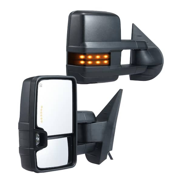 VEVOR Towing Mirrors Pair for Chevrolet Silverado (2007-2014)/GMC/Cadillac Manual Controlling Heating Defrost