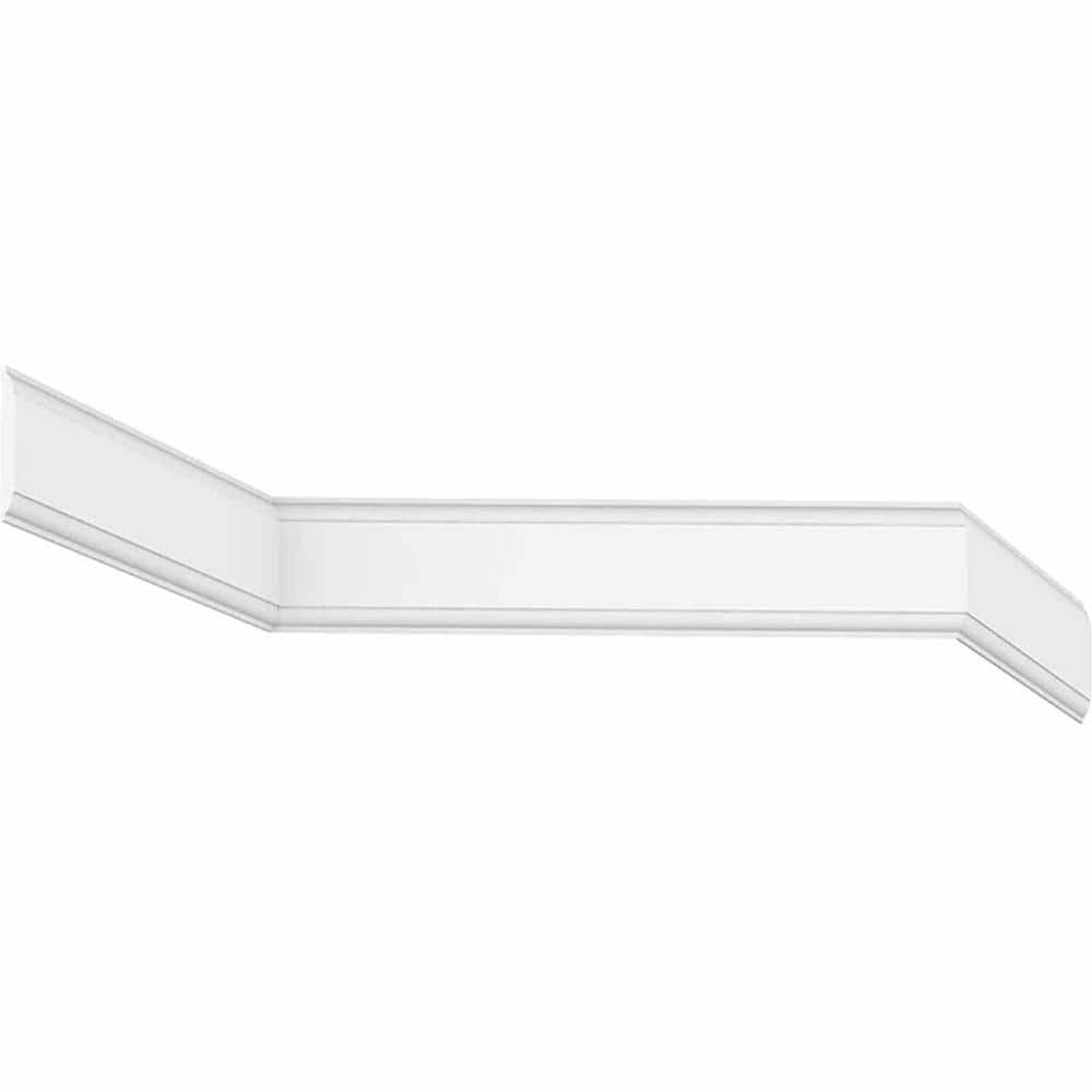 White PVC Moisture Resistant Door & Window Casing Moulding