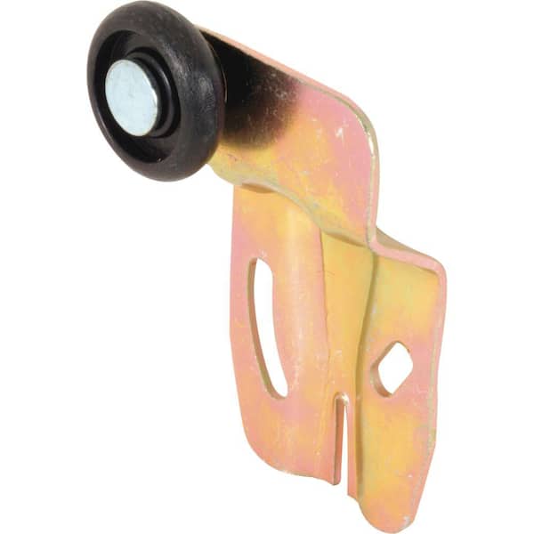 Prime-Line Closet Door Roller, Back, 1/2 in. Offset, 7/8 in. Black Nylon Wheel