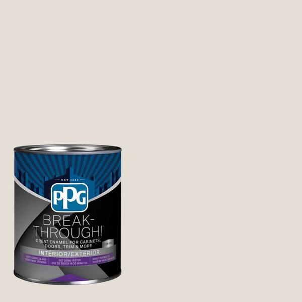 1 qt. PPG1076-2 Ash Semi-Gloss Door, Trim & Cabinet Paint