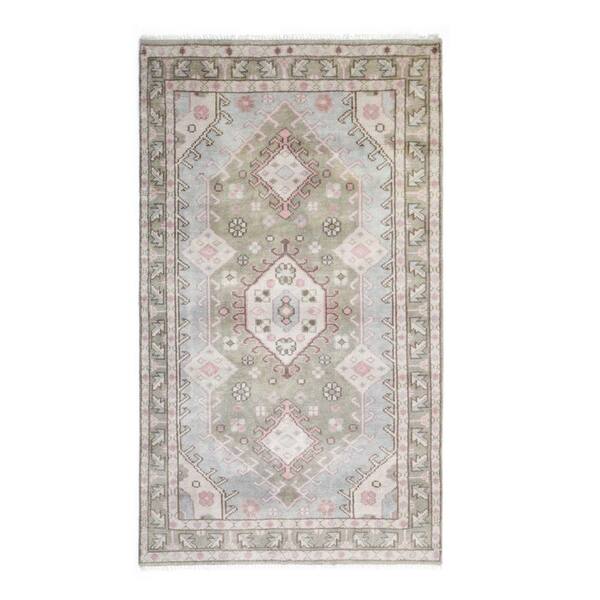 Solo Rugs Utica Contemporary Gray 5 ft. x 8 ft. Area Rug