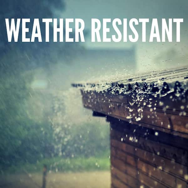 Designers Fountain - Waterbury 14.25 in. Autumn Gold 1-Light Outdoor Line Voltage Wall Sconce with No Bulb Included