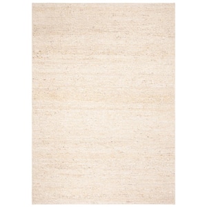 Natura Ivory 3 ft. x 5 ft. Gradient Solid Area Rug