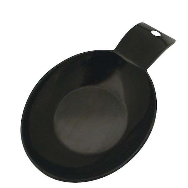 Unbranded Black Melamine Spoon Rest