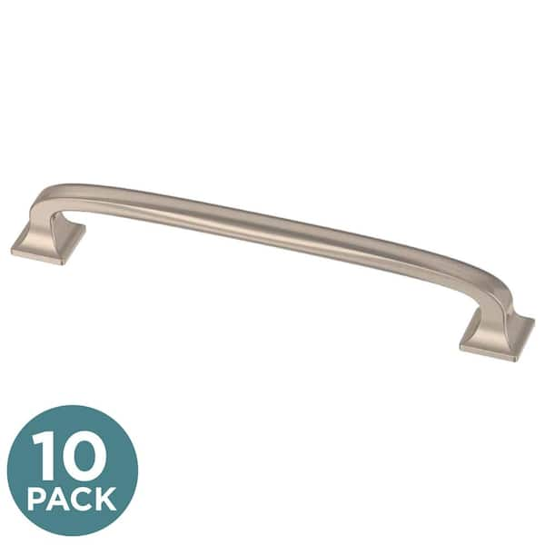 Franklin Brass Lombard 5-1/16 in. (128 mm) Satin Nickel Cabinet Drawer Pull (10-Pack)