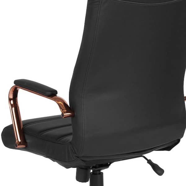 Chair with high back and online arms