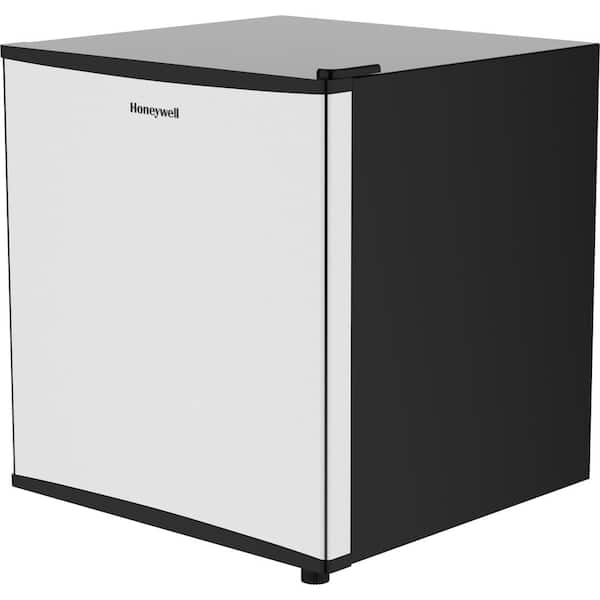 Honeywell 3.1 Cu Ft Compact Refrigerator, 2 Door Mini Fridge with Freezer,  Stainless Steel - H31MRS