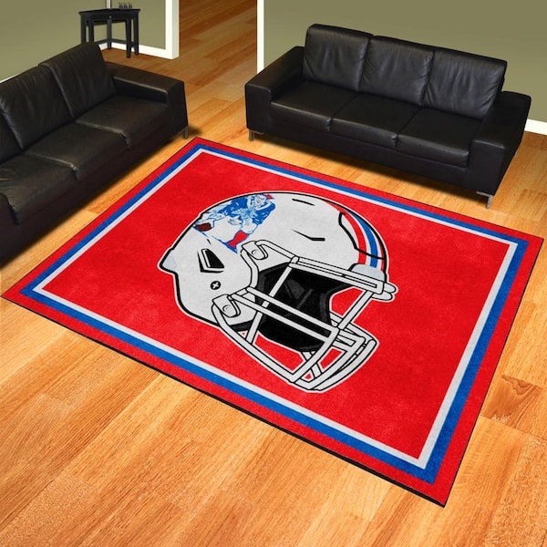 Fanmats New England Patriots 8ft. x 10 ft. Plush Area Rug