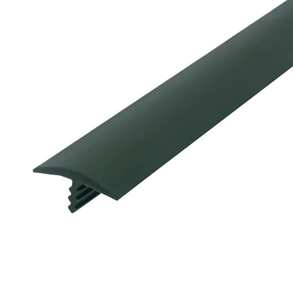 3/4 in. Green Flexible Polyethylene Center Barb Hobbyist Pack Bumper Tee Moulding Edging 25 ft. long Coil