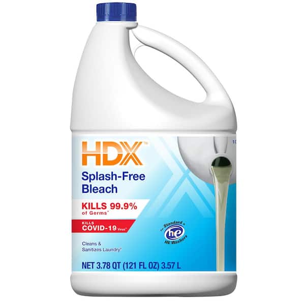 HDX 121 fl. oz. Low Splash Regular Liquid Bleach Cleaner