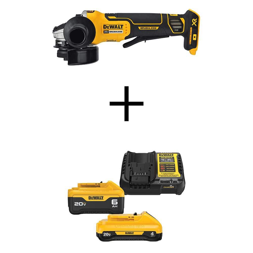 DEWALT 20V MAX XR Cordless Brushless 4-1/2 in. Paddle Switch