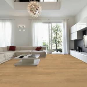 Leonard White Oak 3/8 in. T x 7.5 in. W Water Resistant Engineered Hardwood Flooring (39.06 sq. ft./case)