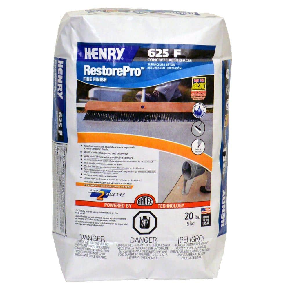 20 lbs. 625 RestorePro Fine Concrete Resurfacer price history on PriceWatchPro