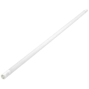 12W 4 ft. T8 Power Either End Glass LED Tube Light Bulb (25-Pack)